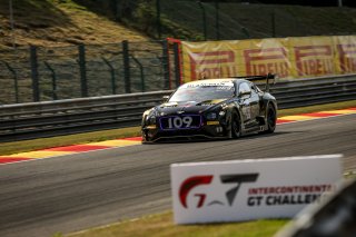 #109 M-Sport Team Bentley **** GBR Bentley Continental GT3 - - Rodrigo Baptista BRA Callum Macleod GBR Seb Morris GBR - IntGTC, Free Practice
