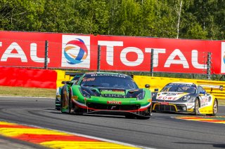 #488 Rinaldi Racing DEU Ferrari 488 GT3 Pierre Ehret DEU Martin Berry AUS Jose Manuel Balbiani ARG Rory Penttinen FIN Am Cup, Free Practice 1
