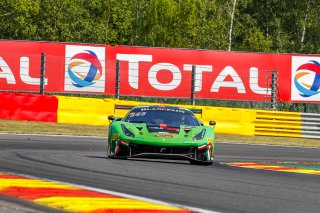 #333 Rinaldi Racing DEU Ferrari 488 GT3 Rinat Salikhov RUS Denis Bulatov RUS David Perel ZAF Indy Dontje NDL Silver Cup, Free Practice 1

