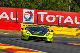 #77 Barwell Motorsport GBR Lamborghini Huracan GT3 2019 Adrian Amstutz CHE Leo Matchiski RUS Richard Abra GBR Patrick Kujala FIN AM Cup, Free Practice 1
 | SRO / Patrick Hecq Photography