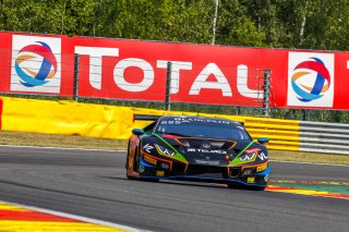 #555 Orange 1 FFF Racing Team CHN Lamborghini Huracan GT3 2019 Michele Beretta ITA Taylor Proto USA Diego Menchaca MEX Giacomo Altoè ITA Silver Cup, Free Practice 1
 | SRO / Patrick Hecq Photography