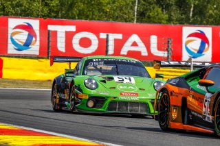 #54 Dinamic Motorsport ITA Porsche 911 GT3 R - - Klaus Bachler AUT Andrea Rizzoli ITA Zaid Ashkanani KWT -, Free Practice 1
