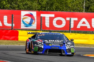#27 Daiko Lazarus Racing ITA Lamborghini Huracan GT3 2019 Fernando Navarrete ESP Sylvain Debs FRA Immanuel Vinke DEU Graham Davidson GBR Am Cup, Free Practice 1
