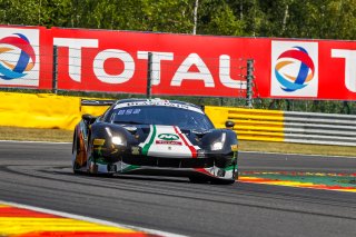 #52 AF Corse **** ITA Ferrari 488 GT3 Niek Hommerson NDL Louis Machiels BEL Toni Vilander FIN Andrea Bertolini ITA Pro-Am Cup IntGTC, Free Practice 1
