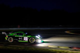 #54 Dinamic Motorsport ITA Porsche 911 GT3 R - - Klaus Bachler AUT Andrea Rizzoli ITA Zaid Ashkanani KWT -, Night Practice
