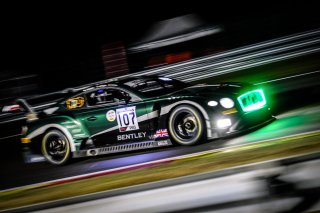 #107 Bentley Team M-Sport **** GBR Bentley Continental GT3 - - Jordan Pepper ZAF Steven Kane GBR Jules Gounon FRA - IntGTC, Night Practice
