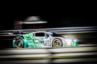 #129 Montaplast by Land Motorsport**** DEU Audi R8 LMS GT3 2019 - - Christopher Mies DEU Riccardo Feller CHE Jamie Green GBR - IntGTC, Night Practice
