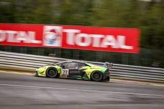 #77 Barwell Motorsport GBR Lamborghini Huracan GT3 2019 Adrian Amstutz CHE Leo Matchiski RUS Richard Abra GBR Patrick Kujala FIN AM Cup, Race
