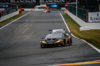 #555 Orange 1 FFF Racing Team CHN Lamborghini Huracan GT3 2019 Michele Beretta ITA Taylor Proto USA Diego Menchaca MEX Giacomo Altoè ITA Silver Cup, Race
