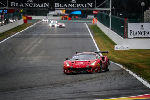 #14 Bohemia Energy racing with Scuderia Praha CZE Ferrari 488 GT3 Jiří Písařík CZE Gabriele Lancieri ITA Josef Král CZE Matteo Malucelli ITA Pro-Am Cup, Race
 | SRO / Jules Benichou - 21creation