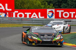 #555 Orange 1 FFF Racing Team CHN Lamborghini Huracan GT3 2019 Michele Beretta ITA Taylor Proto USA Diego Menchaca MEX Giacomo Altoè ITA Silver Cup, Race
