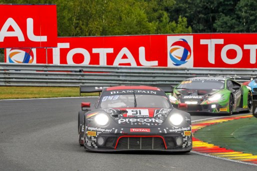 #91 Herberth Motorsport DEU Porsche 911 GT3 R Daniel Allemann CHE Ralf Bohn DEU Robert Renauer DEU Alfred Renauer DEU Pro-Am Cup, Race
 | SRO / Patrick Hecq Photography