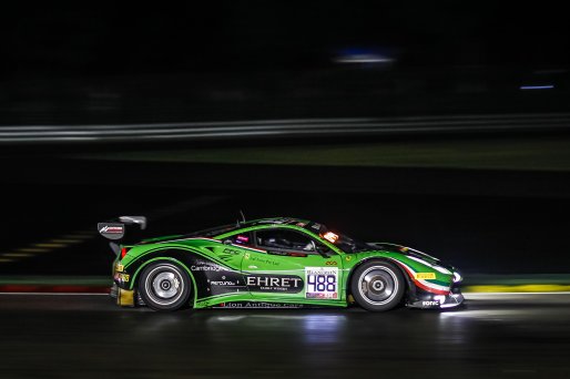 #488 Rinaldi Racing DEU Ferrari 488 GT3 Pierre Ehret DEU Martin Berry AUS Jose Manuel Balbiani ARG Rory Penttinen FIN Am Cup, Race
 | SRO / Patrick Hecq Photography