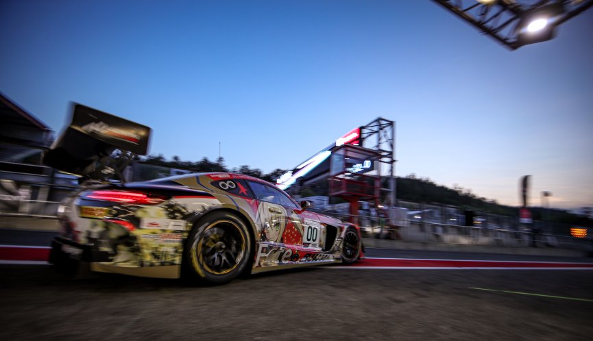 #00 Goodsmile Racing & Type-Moon Racing JPN Mercedes-AMG GT3 - - Nobuteru Taniguchi JPN Tatsuya Kataoka JPN Adam Christodoulou GBR -, Qualifying
