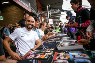 #00 Goodsmile Racing & Type-Moon Racing JPN Mercedes-AMG GT3 - - Nobuteru Taniguchi JPN Tatsuya Kataoka JPN Adam Christodoulou GBR -, Autograph Session
 | SRO / Kevin Pecks-1VIER