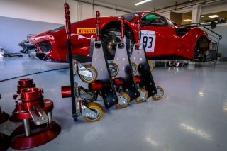 #93 Tempesta Racing ITA Ferrari 488 GT3, Pitlane
