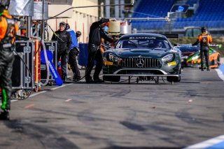#5 Black Falcon  DEU Mercedes-AMG GT3, Pitlane

