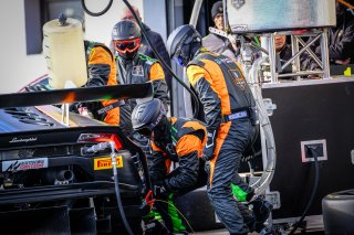 #555 Orange 1 FFF Racing Team CHN Lamborghini Huracan GT3, Pitlane