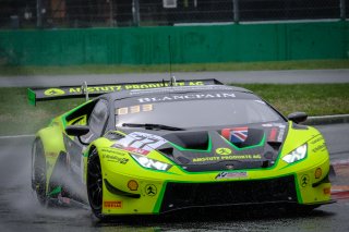 #77 Barwell Motorsport GBR Lamborghini Huracan GT3 2019 Adrian Amstutz CHE Leo Matchiski RUS Miguel Ramos PRT AM Cup, Race
