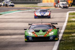 #63 GRT Grasser Racing Team AUT Lamborghini Huracan GT3 2019 Mirko Bortolotti ITA Christian Engelhart DEU Rolf Ineichen DEU -, Free Practice
