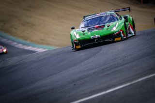 #333 Rinaldi Racing DEU Ferrari 488 GT3 Rinat Salikhov RUS David Perel ZAF Pro-Am Cup, Free Practice 1
