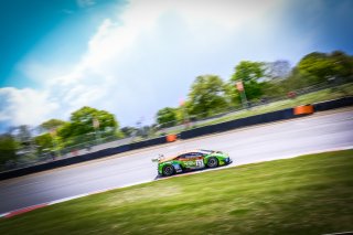 #63 GRT Grasser Racing Team AUT Lamborghini Huracan GT3 2019 Mirko Bortolotti ITA Christian Engelhart DEU -, Free Practice 2
