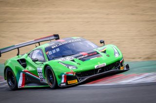 #333 Rinaldi Racing DEU Ferrari 488 GT3 Rinat Salikhov RUS David Perel ZAF Pro-Am Cup, Free Practice 2
