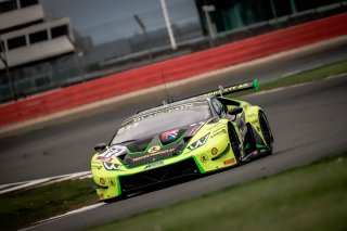 #77 Barwell Motorsport GBR Lamborghini Huracan GT3 2019 Adrian Amstutz CHE Leo Machitski RUS Miguel Ramos PRT AM Cup, Bronze Test
