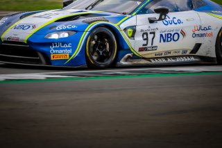 #97 Oman Racing with TF Sport OMN Aston Martin Vantage AMR GT3 Salih Yoluc TRK Ahmad Al Harthy OMN Charlie Eastwood IRL Pro-Am Cup, Bronze Test
