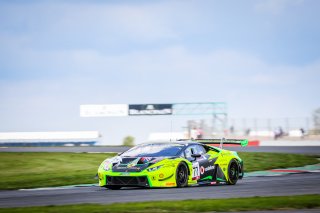 #77 Barwell Motorsport GBR Lamborghini Huracan GT3 2019 Adrian Amstutz CHE Leo Machitski RUS Miguel Ramos PRT AM Cup, Free Practice

