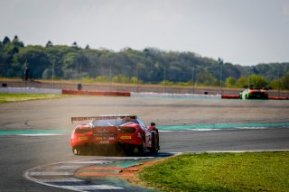 #444 HB Racing AUT Ferrari 488 GT3 Jens Liebhauser DEU Andrzej Lewandowski POL Florian Scholze DEU Am Cup, Qualifying
