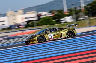 #15 Boutsen Ginion BEL Lamborghini Huracan GT3 2019 Pierre Feligioni** FRA Claude-Yves Gosselin FRA Fabien Barthez BEL Am Cup, Bronze Test
