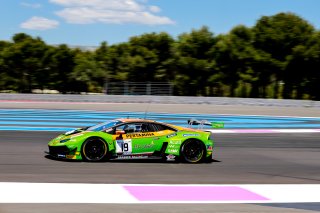 #19 GRT Grasser Racing Team AUT Lamborghini Huracan GT3 2019 Lucas Mauron CHE Gerhard Tweraser AUT Arno Santamato FRA Silver Cup, Free Practice

