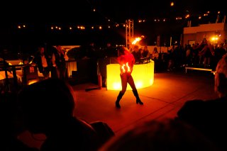Race, Rooftop Party
