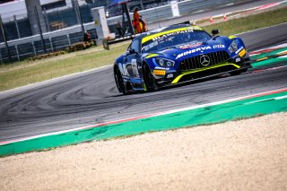 #87 Akka ASP Team FRA Mercedes-AMG GT3 Mauro Ricci ITA Jim Pla FRA Pro-Am Cup, Free Practice 1
