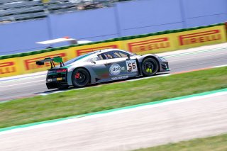#56 Attempto Racing DEU Audi R8 LMS GT3 2019 Milan Dontje NLD Mattia Drudi ITA Silver Cup, Free Practice 1

