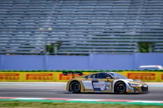#24 Sainteloc Racing FRA Audi R8 LMS GT3 2019 Nyls Stievenart FRA Stéphane Ortelli MCO Pro-Am Cup, Free Practice 1
