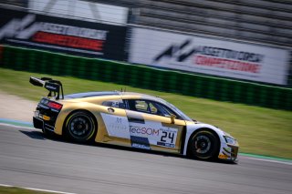 #24 Sainteloc Racing FRA Audi R8 LMS GT3 2019 Nyls Stievenart FRA Stéphane Ortelli MCO Pro-Am Cup, Free Practice 1
