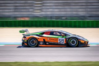 #519 Orange 1 FFF Racing Team CHN Lamborghini Huracan GT3 2019 Hiroshi Hamaguchi JPN Phil Keen GBR Pro-Am Cup, Free Practice 1
