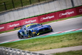 #87 Akka ASP Team FRA Mercedes-AMG GT3 Mauro Ricci ITA Jim Pla FRA Pro-Am Cup, Free Practice 1
