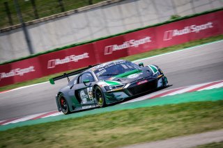 #56 Attempto Racing DEU Audi R8 LMS GT3 2019 Milan Dontje NLD Mattia Drudi ITA Silver Cup, Free Practice 1
