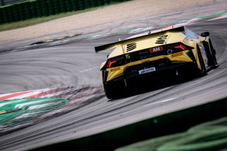 #15 Boutsen Ginion BEL Lamborghini Huracan GT3 2019 Claude-Yves Gosselin FRA Pierre Feligioni FRA AM Cup, Free Practice 1
