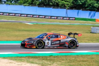#10 Belgian Audi Club Team WRT BEL Audi R8 LMS GT3 2019 Rik Breukers NLD Oscar Tunjo COL Silver Cup, Free Practice 1
