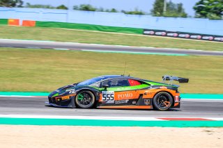 #555 Orange 1 FFF Racing Team CHN Lamborghini Huracan GT3 2019 Taylor Proto GBR Diego Menchaca MEX Silver Cup, Free Practice 1

