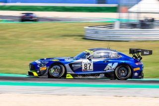 #87 Akka ASP Team FRA Mercedes-AMG GT3 Mauro Ricci ITA Jim Pla FRA Pro-Am Cup, Free Practice 1
