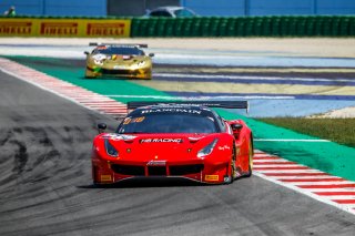 #444 HB Racing AUT Ferrari 488 GT3 Florian Scholze DEU Wolfgang Triller DEU Am Cup, Free Practice 1
