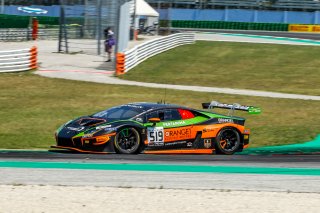 #519 Orange 1 FFF Racing Team CHN Lamborghini Huracan GT3 2019 Hiroshi Hamaguchi JPN Phil Keen GBR Pro-Am Cup, Free Practice 1
