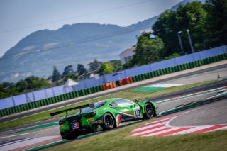 #333 Rinaldi Racing DEU Ferrari 488 GT3 Rinat Salikhov RUS David Perel ZAF Pro-Am Cup, Free Practice 2
