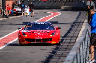 #444 HB Racing AUT Ferrari 488 GT3, Pitlane
