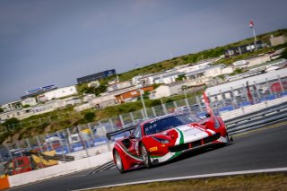 #52 AF Corse ITA Ferrari 488 GT3 Louis Machiels BEL Andrea Bertolini ITA Marvin Kirchhöfer Pro-Am Cup, Free Practice 1
